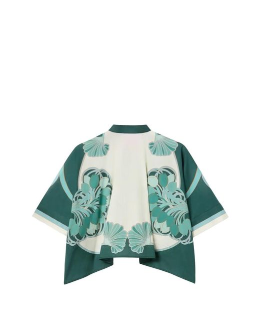 LaDoubleJ Green Mini Foulard Shirt