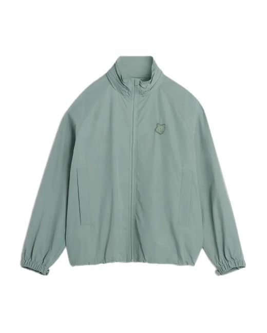 メンズ Maison Kitsuné ジップアップ ジャケット Green