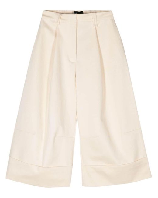 Pantalones anchos estilo capri Simone Rocha de color Natural