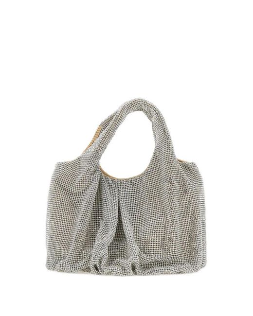 Twentyfourhaitch Gray Sidney Tote Bag