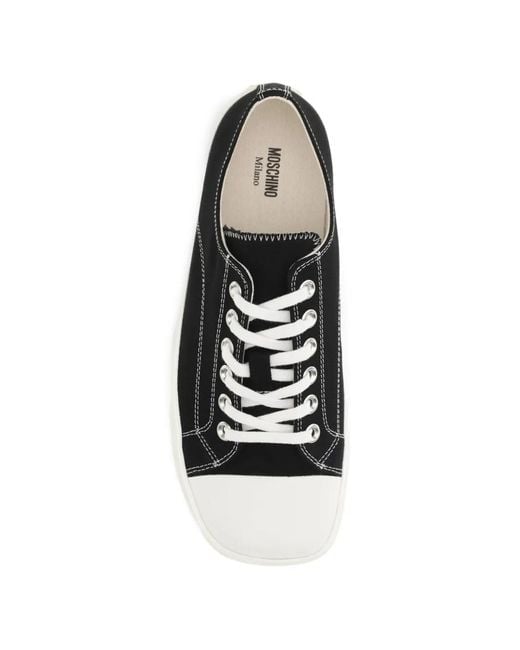 Moschino Black Trainers for men