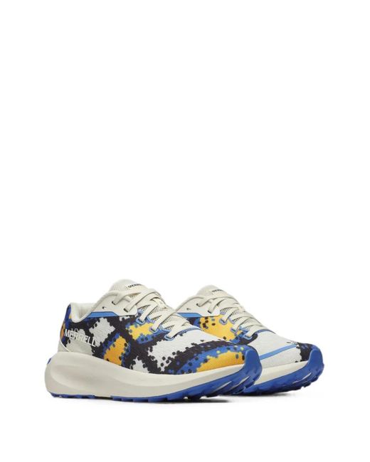 Merrell Blue Morphlite Flutter Lace-Up Sneakers
