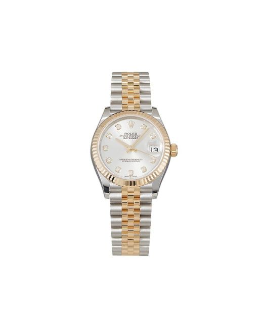 Rolex Datejust Horloge in het White
