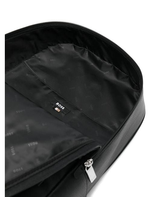 Boss Black Zip Backpack for men