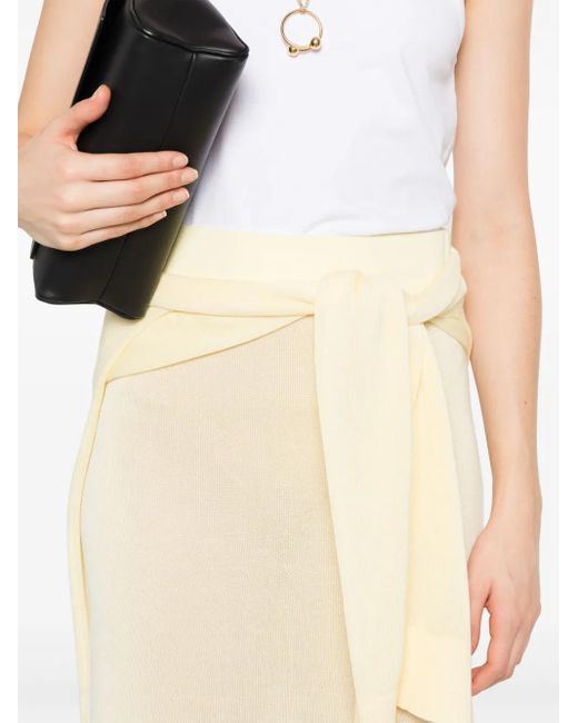Totême  Natural Knitted Skirt