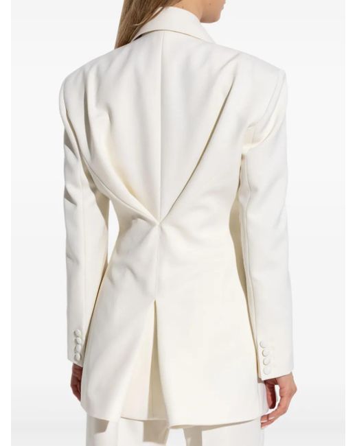Givenchy White Doppelreihiges Sakko
