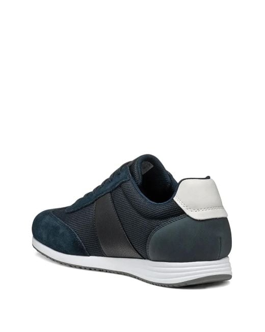 Geox Blue Arthien Mesh Sneakers for men