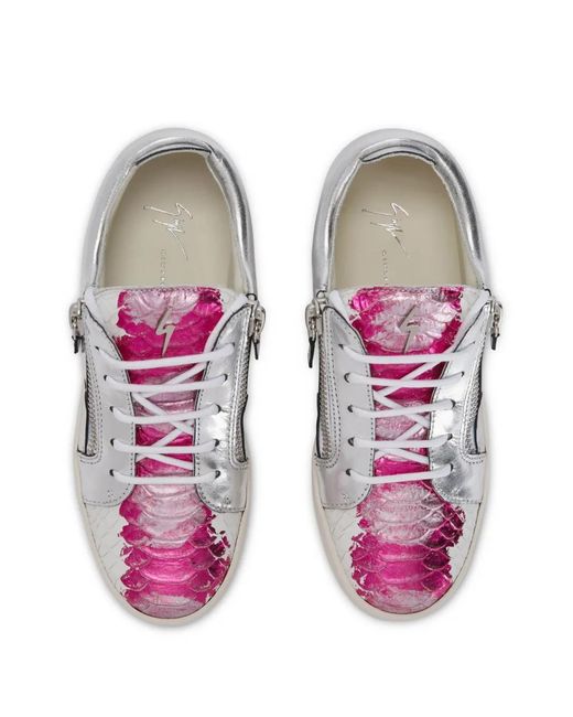 Giuseppe Zanotti Metallic Nicki Sneakers