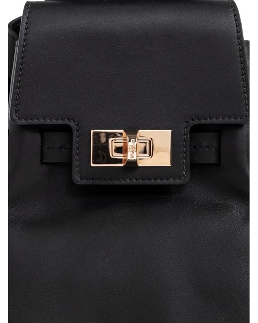 Max Mara Black Margaux Backpack
