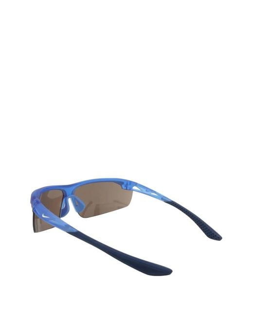 Nike Blue Windtrack E Mirrored Sunglasses for men