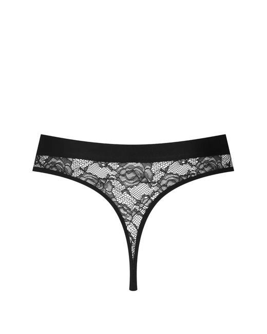 Maison Close Black Flashback Thong