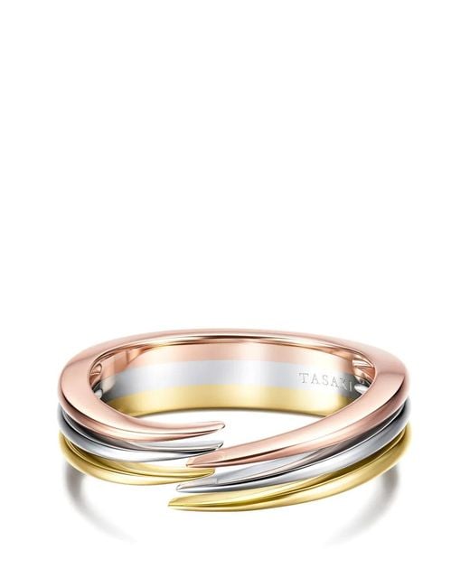 Tasaki Metallic Danger Horn Plus Ring