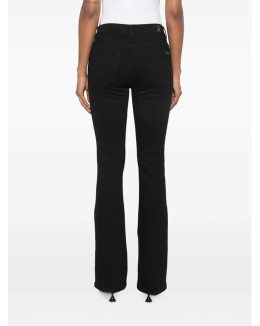 Vaqueros Bootcut Slim Illusion Seven7 de color Black