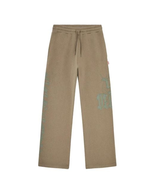 DIESEL Brown P-Gro Track Pants for men