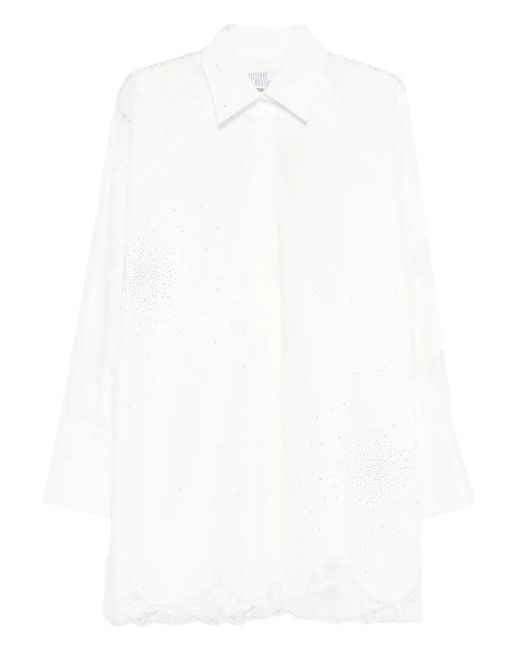 Chemise En Coton GIUSEPPE DI MORABITO en coloris White