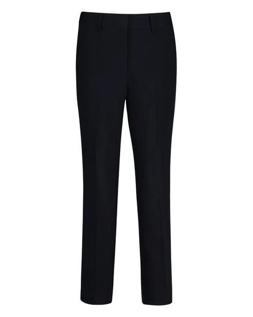 Gant Blue Fluid Slim Slack Trousers