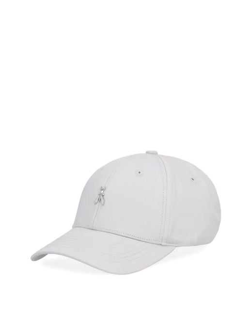 Patrizia Pepe White Fly Logo-Plaque Baseball Cap