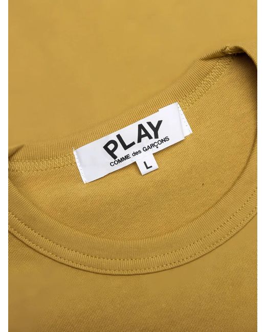COMME DES GARÇONS PLAY Green Heart-Logo T-Shirt