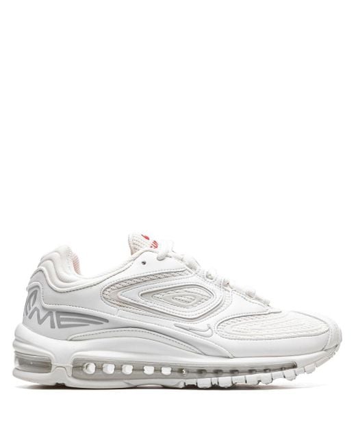 Nike X Supreme Air Max 98 Tl Sneakers in White for Men | Lyst Australia