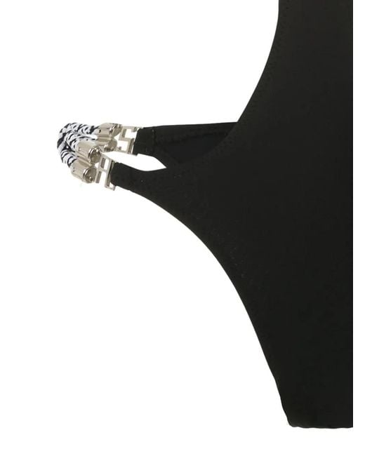 Amir Slama Black Cut Out Swimsuit