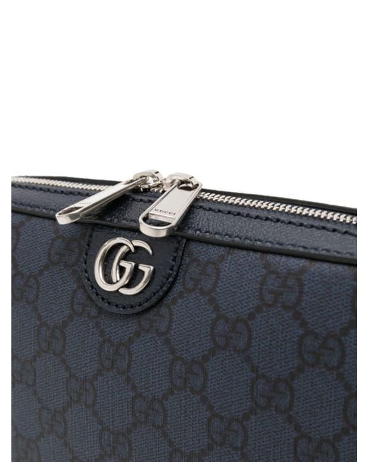 Gucci Blue Ophidia GG Canvas Crossbody Bag for men
