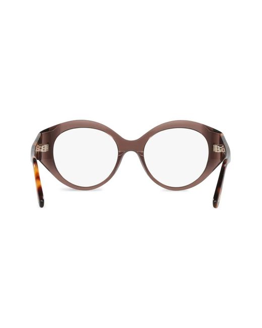 Tom Ford Brown Round-Frame Glasses