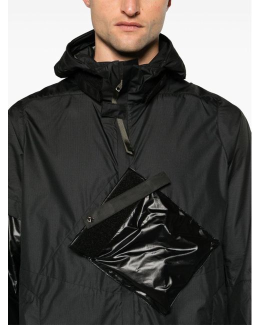 Acronym Black Windstopper Interops Hooded Jacket for men