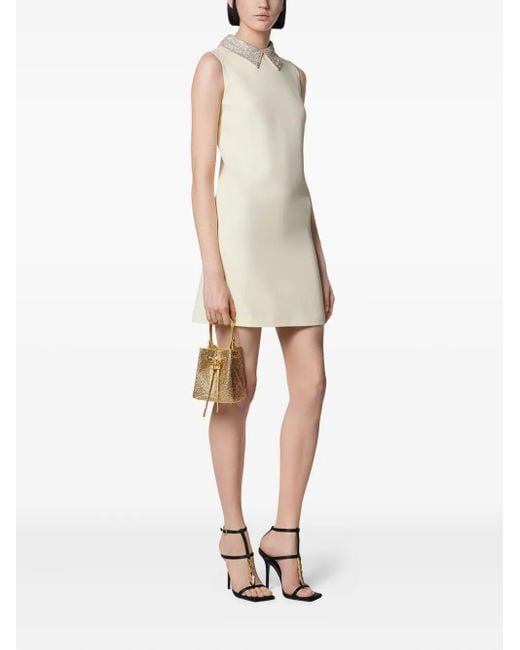 Versace Natural La Medusa Drawstring Mini Bag
