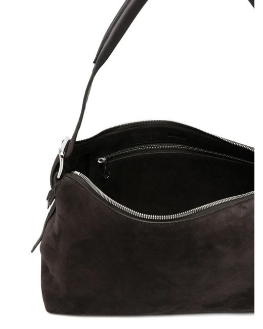 Lemaire Black Belted Bag