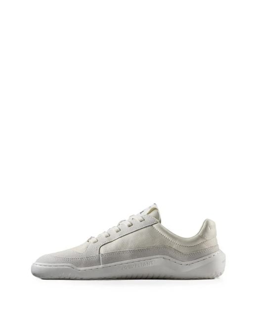 Vivobarefoot White Gobi Ii Grained-Texture Panelled Sneakers for men