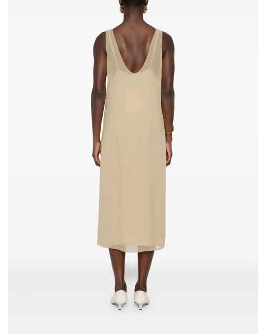 Totême Natural Slip Midi Dress