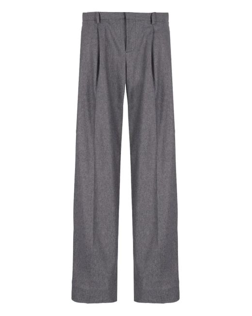 Laneus Gray Tailored Trousers for men