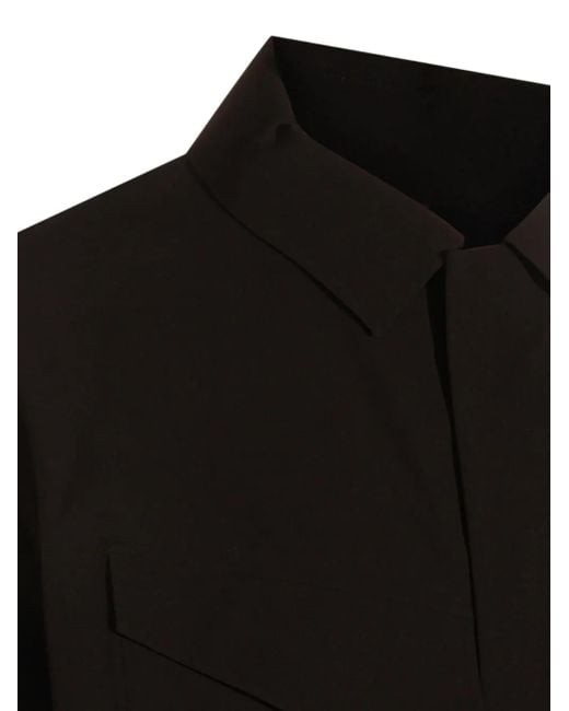 Arc'teryx Black Button-Up Shirt Jacket for men