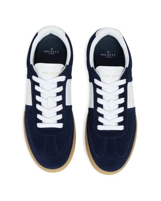 Hackett Blue Harper Sneakers for men
