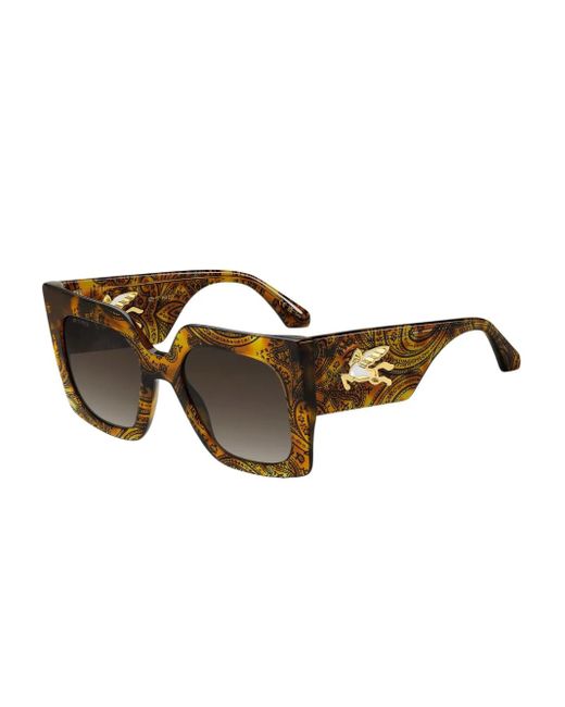 Etro Brown Mania Sunglasses