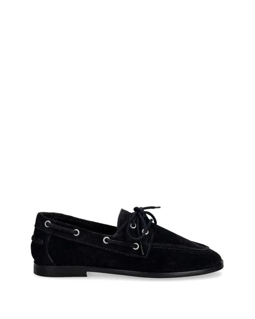 Gant Black Gimble Suede Loafers