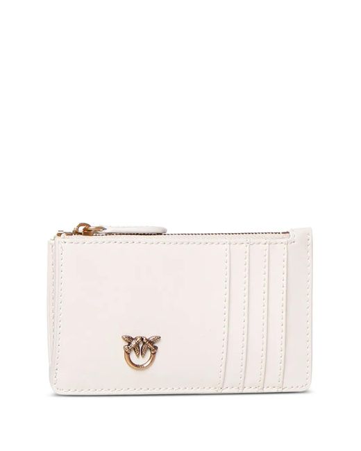Pinko Natural Zipped Card Holder