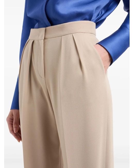 Giorgio Armani Natural Pleated Trousers