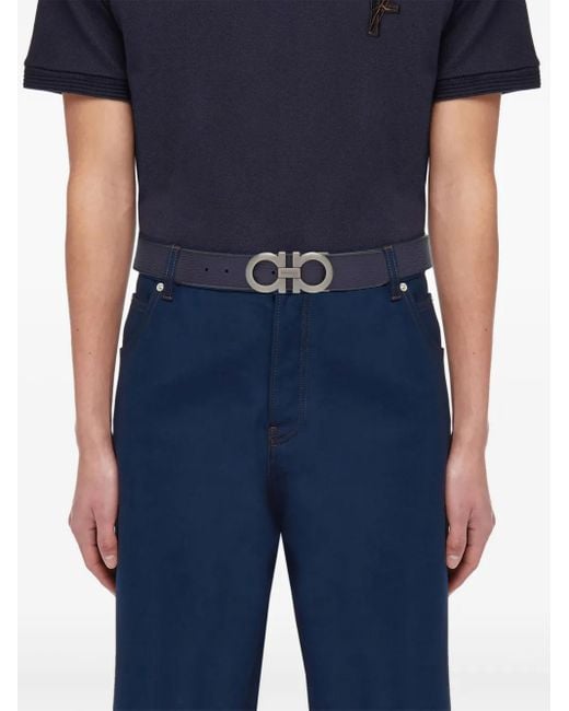Ferragamo Blue Belts