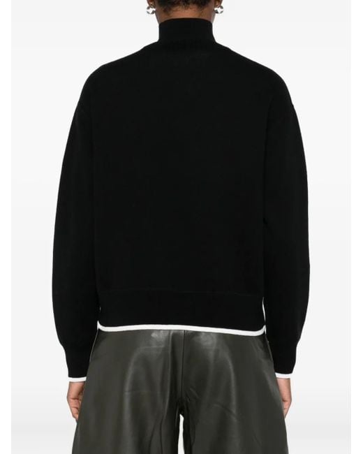 Maglione Boke Flower A Collo Alto di KENZO in Black