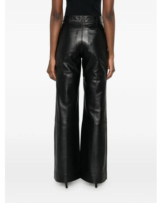 Victoria Beckham Gray Patch-Pocket Trousers