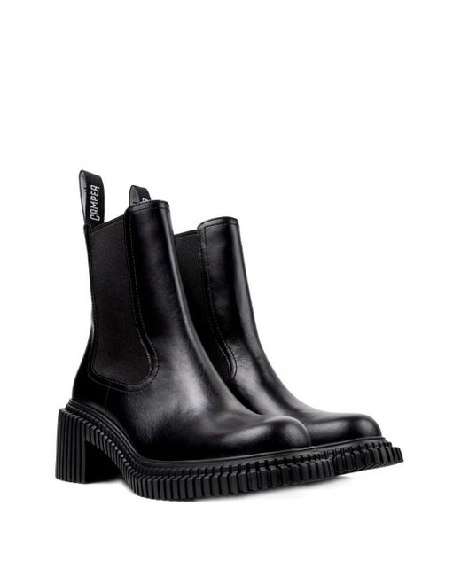 Camper Black 70Mm Elastic-Panel Boots
