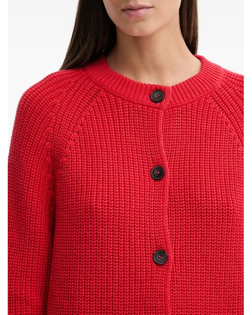 Marc O' Polo Red Buttoned Cardigan
