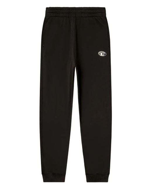 DIESEL Black P-Marky-Iod Track Pants for men