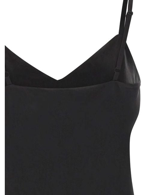 Vince Black Satin Top