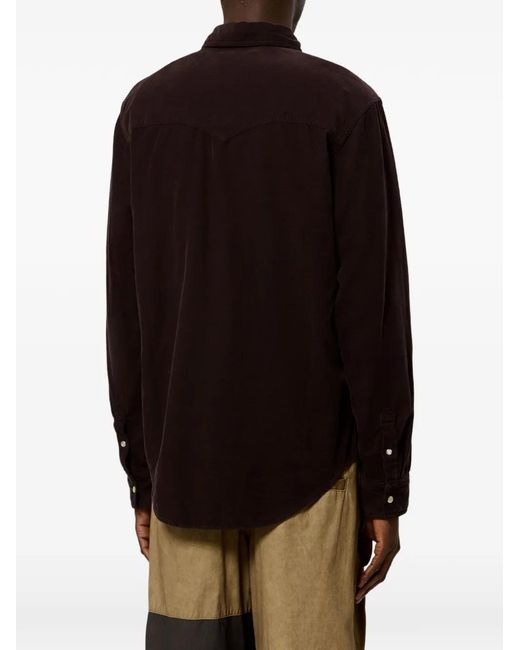 Isabel Marant Black Vasco Shirt for men