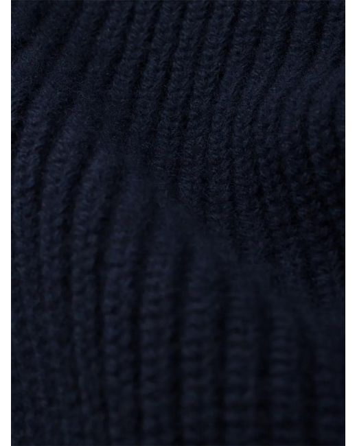 Prada Blue Triangle-Logo Balaclava