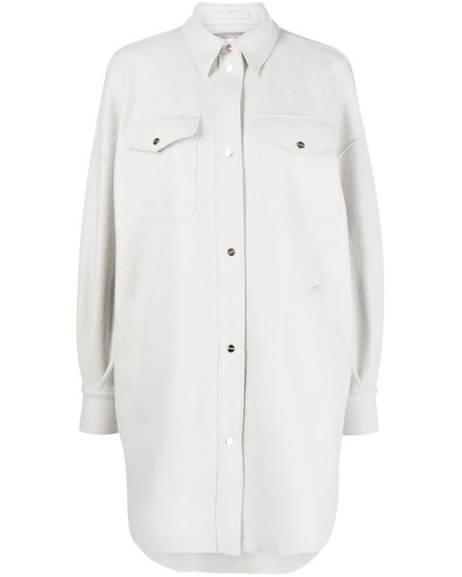 Camisa Con Botones Herno de color White