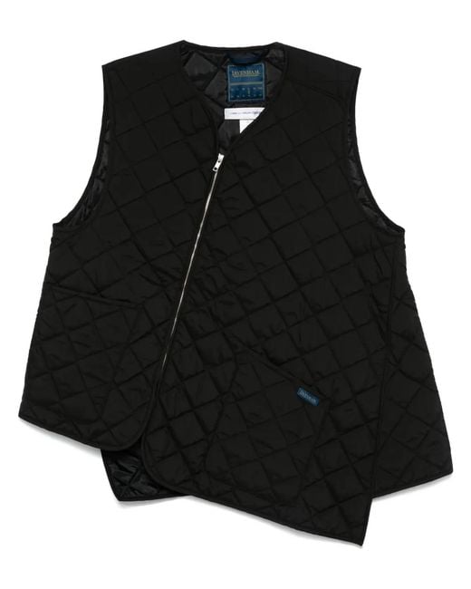Comme des Garçons Black Asymmetric Gilet for men