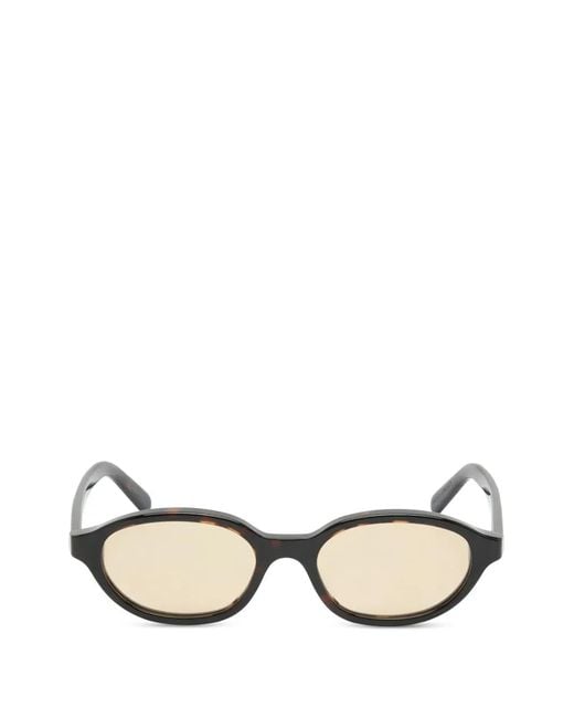 Retrosuperfuture Natural X Mm6 Oval-Frame Sunglasses